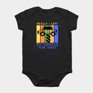 Vintage These proud funny car owner mechanic gift is perfect if you love your motorcycle or automotive Baby Bodysuit